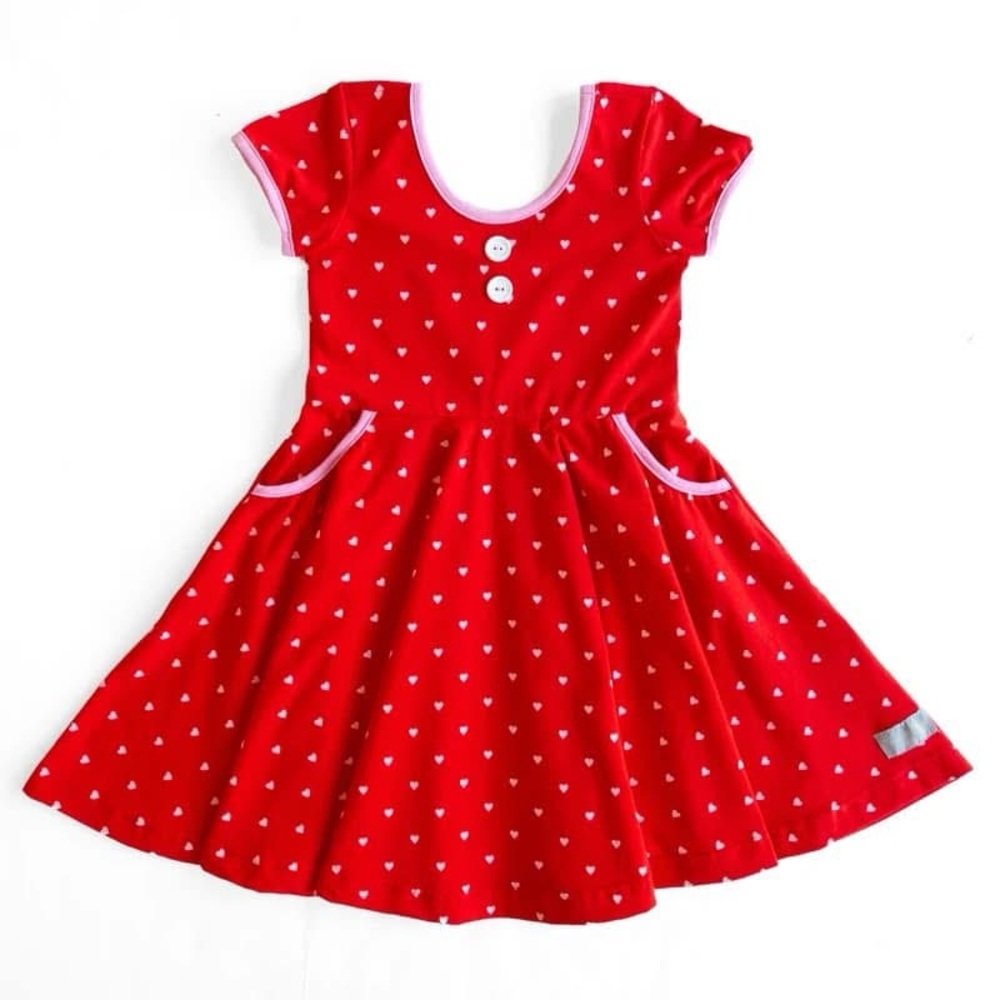 Eleanor Rose 4/5 Valentine's Day Hearts Dress